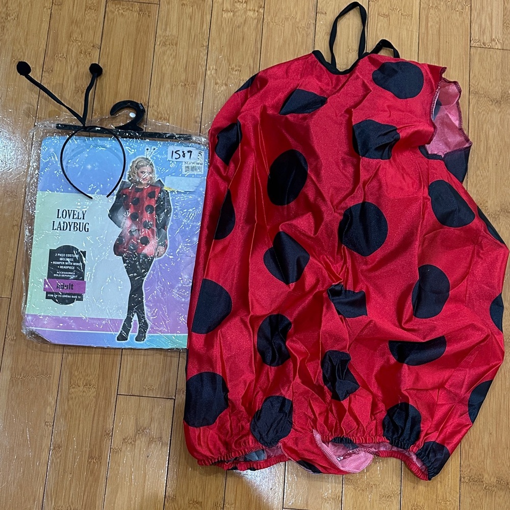 Spirit Red and Black Ladybug Costume
